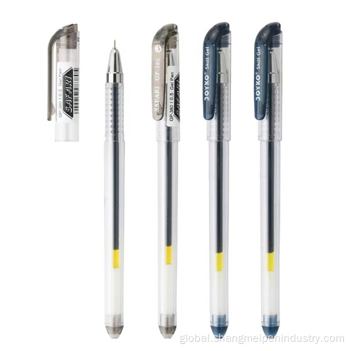 Needle Tip Gel Pen Needle Tip Transparent Gel Ink Pen Ballpoint Pen Manufactory